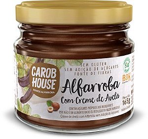 Alfarroba com Creme de Avelã 165g - Carob House