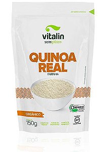 Farinha de Quinoa Real Integral Orgânica 150g - Vitalin