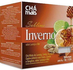 Chá Misto Sublime Inverno 10 sachês - Chá Mais