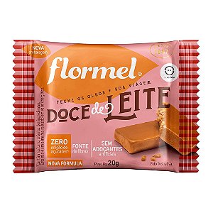 Doce de Leite Zero Açúcar 20g - Flormel