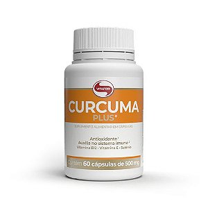 Curcuma Plus 60 cápsulas - Vitafor