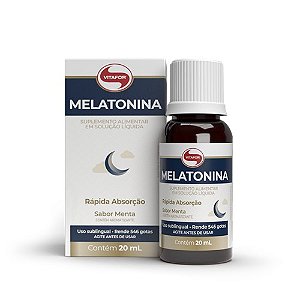 Melatonina sabor Menta 20ml - Vitafor