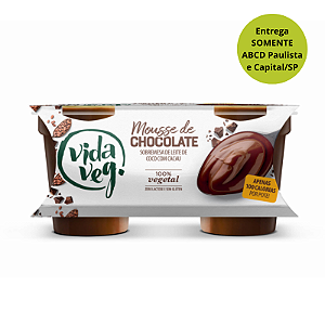 Mousse de Chocolate Vegano 200g - Vida Veg!