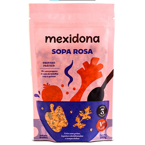 Sopa Rosa 160g - Mexidona