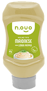 Maionese Vegana sabor Lemon Pepper 195g - N.OVO