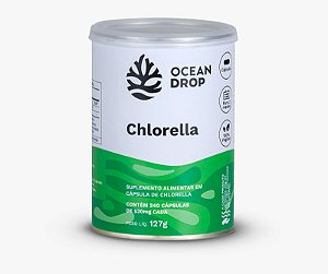 Chlorella 240 cápsulas - Ocean Drop