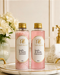 Kit refil de Sais de Banho & Espuma de banho 250ml