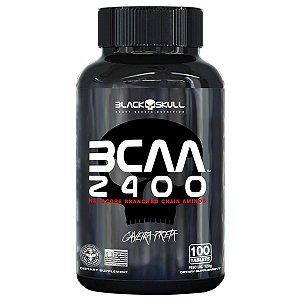 BCAA 2400 Aminoácidos 100 Tablets BlackSkull