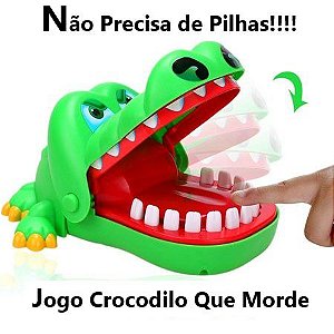 Jogo Dinossauro Dentista Que Morde Dedo Dá Risada Luz E Som