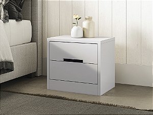 Mesa Cabeceira - Ref. S822 - Branco - Kappesberg