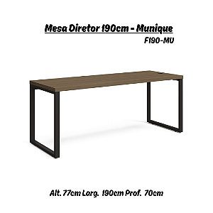Mesa Diretor Ref. F190 - Linha Frame - Kappesberg