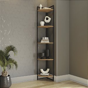 Cantoneira - Ref. LI022 - Canela/Preto - Linha Industrial - Kappesberg