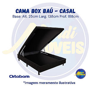 Base Baú 1,38 - Casal