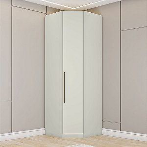 Canto Obliquo 01 Porta - MC07-133 - Areia - Linha Seletto - Móveis Henn
