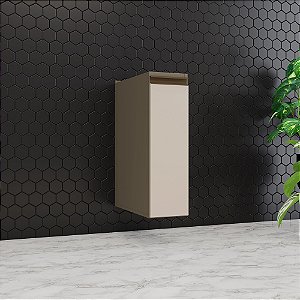 Balcão 01 Porta p/ Condimentos 20cm Connect - C60-35 - Duna / Cristal - Móveis Henn