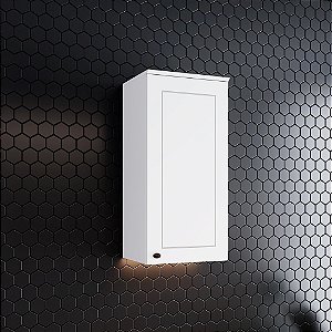 Aéreo 01 Porta 40cm - C364-05 - Branco - Linha Americana - Móveis Henn