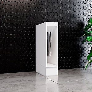 Balcão Nicho Toalheiro 20cm - C362-05 - Branco - Linha Americana - Móveis Henn