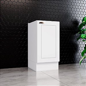 Balcão 01 Porta 40cm - C365-05 - Branco - Linha Americana - Móveis Henn