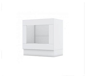 Balcão Forno de Embutir - C367-05 - Branco - Linha Americana - Móveis Henn