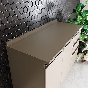 Tampo para Balcão 120cm - C905-23 - Cor Duna - Móveis Henn