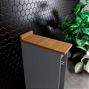 Tampo para Balcão 20cm - C900-128 - Cor Nature - Móveis Henn