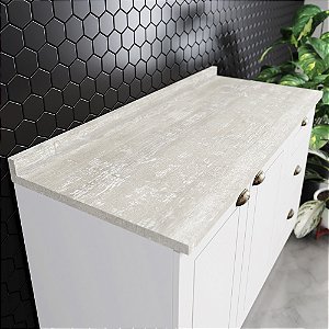 Tampo para Balcão 120cm - C905-114 - Cor Calcare - Móveis Henn