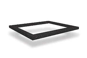 Tampo para Cooktop 60cm - S416-PRB - Cor Preto Brilhoso - Kappesberg