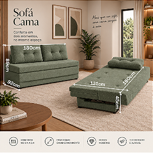 Sofá Cama Renegade - Estofados Rincão