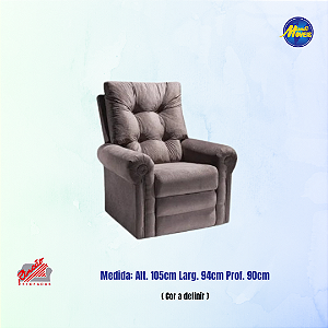 Poltrona do Papai 800 - Estofados Rincão
