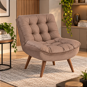 Poltrona 2800 c/ Pés Fixo - Estofados Rincão
