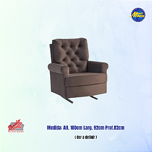 Poltrona 3000 c/ Pé Balanço - Estofados Rincão