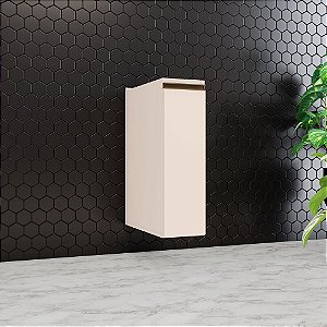 Balcão 01 Porta p/ Condimentos 20cm - C60-139 - Off White - Linha Connect - Móveis Henn