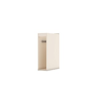 Balcão Nicho Toalheiro - C65-139 - Off White - Linha Connect - Móveis Henn