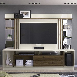 Home Theater Frizz Gold - Off White/Savana - Madetec