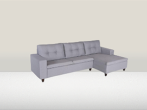 Sofá Sorento c/ Chaise 242cm - Estofados Rincão