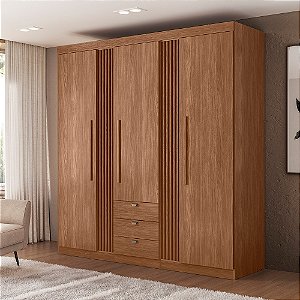 Roupeiro 03 Portas Aurora 3.3 - 163844 - Jatoba - Santos Andirá