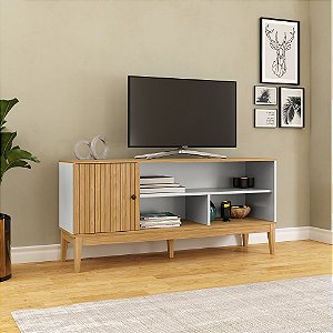 Rack 01 Porta - MB 1056 - Mel / Off White - Movelbento