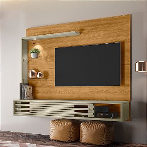 Painel Suspenso Frizz Select - Ref. 280140 - Cumaru / Opala - Madetec