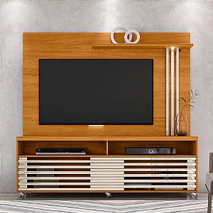 Composição Frizz Rack e Painel 1.8 - Ref. 709139 - Cinamomo / Off White - Madetec