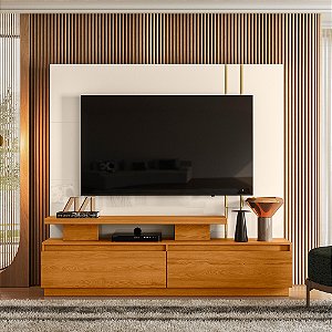 Home Theater New Apolo - Ref. 653139 - Cinamomo / Off White - Madetec