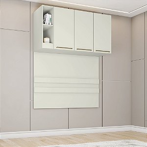 Módulo Ponte Casal - MC13-133 - Areia - Linha Seletto - Móveis Henn