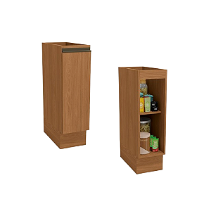 Balcão 01 Porta 25cm - Ref. G737 - Canela - Linha Maxxi - Kappesberg