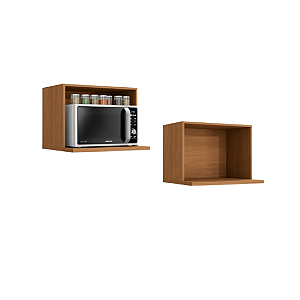 Nicho Microondas - Ref. G738 - Canela - Linha Maxxi - Kappesberg