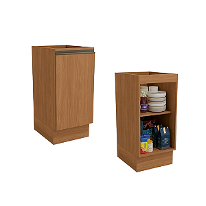 Balcão 01 Porta 40cm - Ref. G741 - Canela - Linha Maxxi - Kappesberg