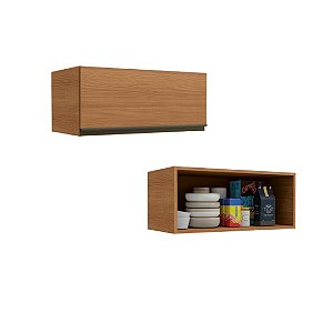 Aéreo 01 Porta Basculante 70cm - Ref. G769 - Canela - Linha Maxxi - Kappesberg
