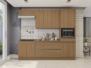 Cozinha Modulada 05 Pçs - Canela - Linha Maxxi - Kappesberg