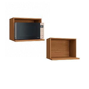 Nicho Microondas - Ref. R640 - Canela - Linha Ciela - Kappesberg