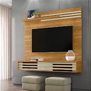 Painel Suspenso Frizz Sublime - Ref. 281140 - Cumaru/Opala - Madetec