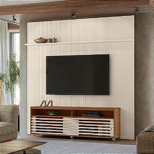Composição Piso-Teto Prestige - Ref. 768130 - Naturale/Off White - Madetec