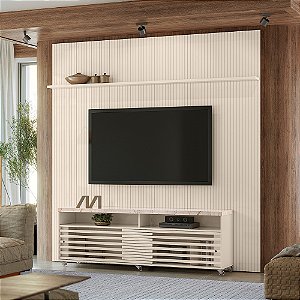 Composição Piso-Teto Prestige - Ref. 768136 - Calacata/Off White - Madetec